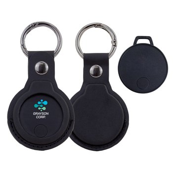 Wireless Bluetooth® 5.0 Two-Way Tracker With Key Ring - Full-Color Personalization Available from Positive Promotions