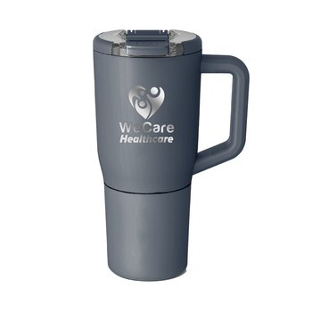 BruMate® Muv Stainless-Steel Tumbler 25 oz. With Spill-Resistant BevLock Lid - Fashion Colors - Laser-Engraved Personalization Available from Positive Promotions