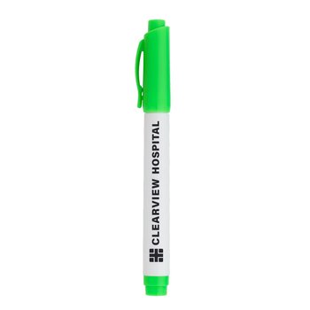 Dri Mark® Clip Cap Highlighter - One-Color Personalization Available from Positive Promotions