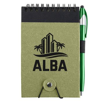 QuickWrite Cardboard Spiral Pocket Jotter 3 3/4