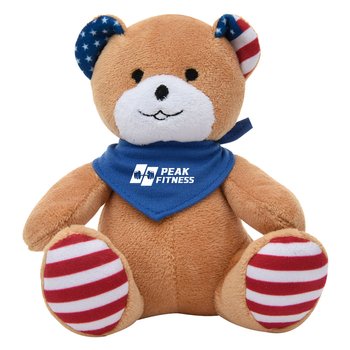 Patriotic Stars & Stripes Bear 6