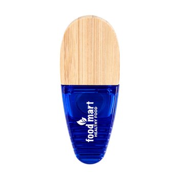 Recycled Bamboo Magnetic Clip - Personalization Available from Positive Promotions