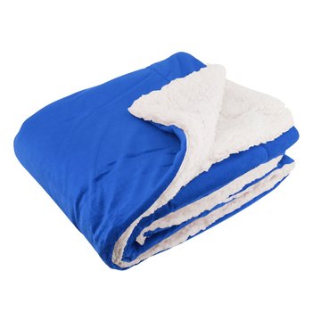 Polar Plush Faux Micro Mink Sherpa Throw Blanket 50