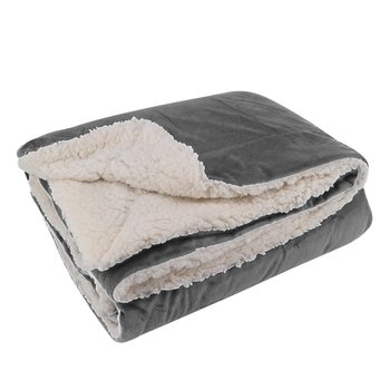 Polar Oversized Plush Micro Sherpa Blanket 60
