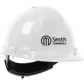 Whistler Class E Safety Ratchet Vented Hard Hat - Personalization Available from Positive Promotions