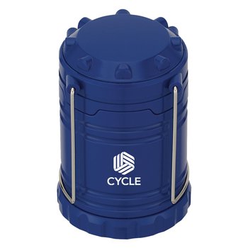 Battery-Operated COB Light Pop-Up Lantern - Personalization Available from Positive Promotions