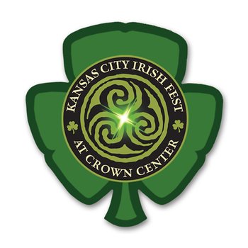 Stickers with LED Light - Shamrock - Personalization Available from Positive Promotions