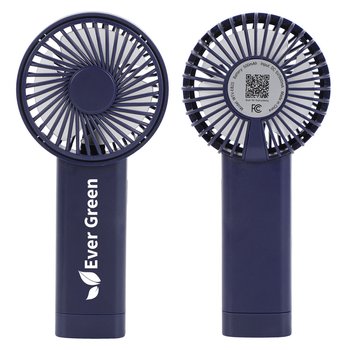 Lightweight Pocket-Sized Rechargeable Fan with 3 Speeds - Personalization Available from Positive Promotions