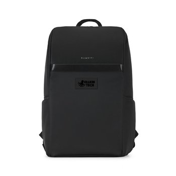 Bugatti Essential Sleek Executive Water-Resistant Leatherette Travel Backpack with RFID Pocket - 15