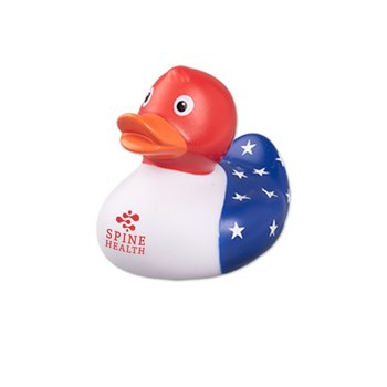Patriotic America 250 USA Red, White, & Blue Rubber Duck - 3.5