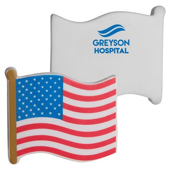 Patriotic America 250 USA Flag Stress Reliever - Personalization Available from Positive Promotions