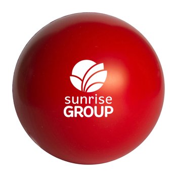 250th Anniversary USA Round Stress Reliever Ball - Personalization Available from Positive Promotions