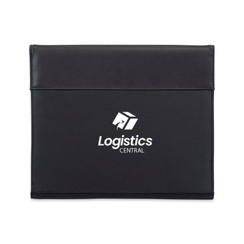 Travis & Wells Recycled Nylon Lennox Padfolio with Writing Pad - Personalization Available from Positive Promotions