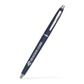 Lodger Twist Pen - Silver Accents - Personalization Available from Positive Promotions