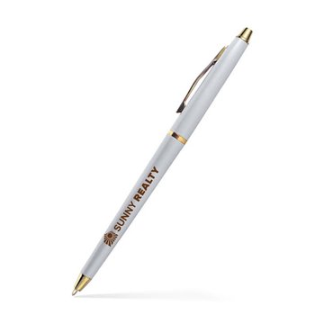 Lodger Twist Pen - Gold Accents - Personalization Available from Positive Promotions