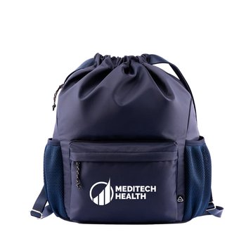 Echelon Recycled Backpack - One-Color Personalization Available from Positive Promotions