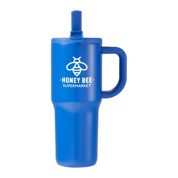 Alpine Vacuum Insulated Travel Mug 30 oz. - One-Color Personalization Available from Positive Promotions