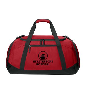 Sport-Tek® Large Rec Duffel Bag - One-Color Personalization Available from Positive Promotions