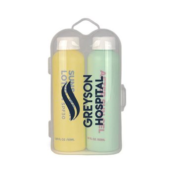 SunCare Duo Sunscreen & After Gel - Personalization Available from Positive Promotions