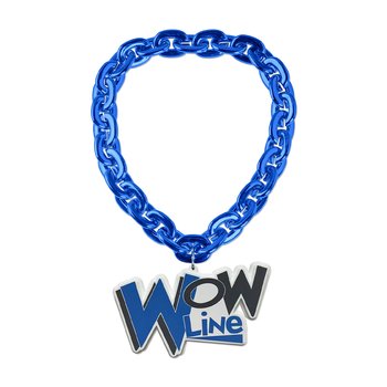 Custom EVA Medallion With Jumbo Chain - Full-Color Personalization Available from Positive Promotions