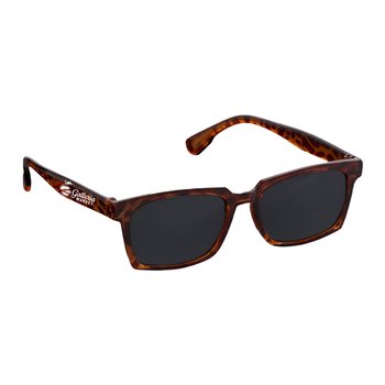 Ashley Recycled Square Sunglasses - One-Color Personalization Available from Positive Promotions