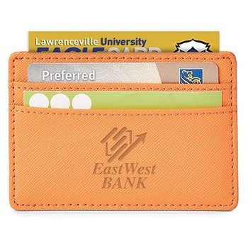 Genuine Leather RFID - Personalization Available from Positive Promotions