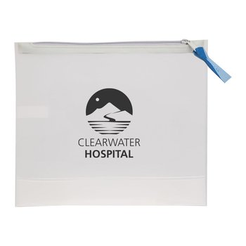 Wander & Roam Travel Pouch - One-Color Personalization Available from Positive Promotions