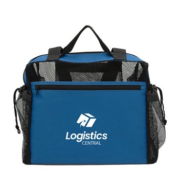 Breezy Mesh Tote Bag - One-Color Personalization Available from Positive Promotions