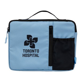 Wander & Roam Organizer Case - One-Color Personalization Available from Positive Promotions