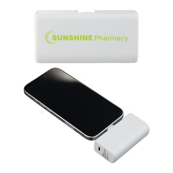 Stay Powered 1,200-mAh Power Bank With Type-C Tip - One-Color Personalization Available from Positive Promotions