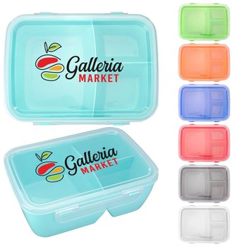 Food Container - Full-Color Personalization Available from Positive Promotions