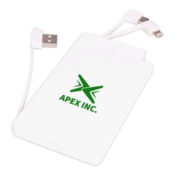 iTwist 5,000mAh 6-in-1 Power Bank - Personalization Available from Positive Promotions