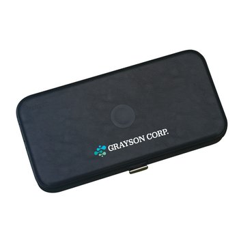 Power Cube: 4-in-1 MagSafe Wireless Charging Box - Personalization Available from Positive Promotions