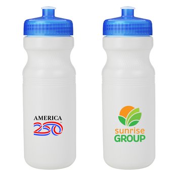 Official America250 Patriotic Water Bottle 24 oz. - One-Color Personalization Available from Positive Promotions
