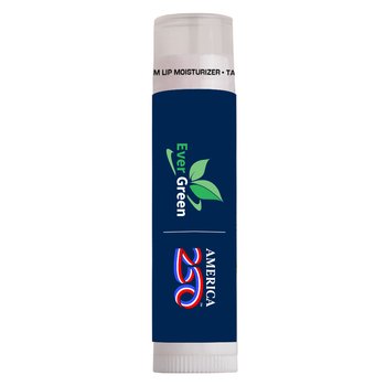 Official America250 USA-Made Patriotic All-Natural Lip Moisturizer (Colors) - Full-Color Personalization Available from Positive Promotions