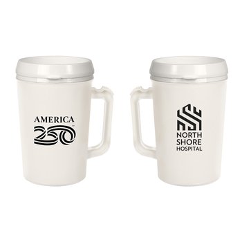 Official America250? Patriotic Thermo Insulated Mug 34 oz. - Personalization Available from Positive Promotions