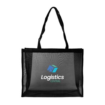 Recycled Nylon Mesh Tote Bag - 13.5