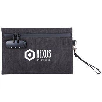 Smell Proof Stash Bag With Combination Lock - Personalization Available from Positive Promotions