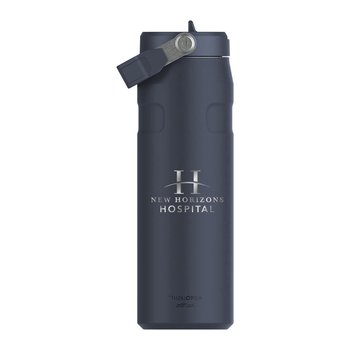 Stanley  Recycled AeroLight? Spun-Steel IceFlow Water Bottle with Flip Straw 24 oz. - Personalizati from Positive Promotions