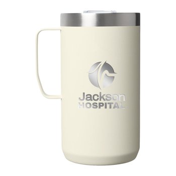 Stanley Everyday Stainless Steel Camp Mug with Drink-Thru Lid 24 oz. - Personalization Available from Positive Promotions