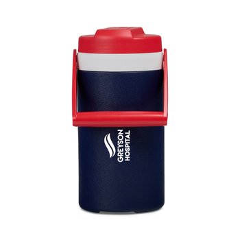 Igloo Party Drink Jug Red, White, 7 Blue - 80 oz. - Personalization Available from Positive Promotions