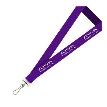 USA Made Polyester Lanyard with Standard Attachment 3/4