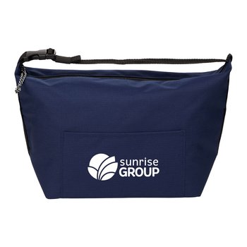 Durable Recycled RPET Lunch Bag Cooler - 9 CAN - Personalization Available from Positive Promotions