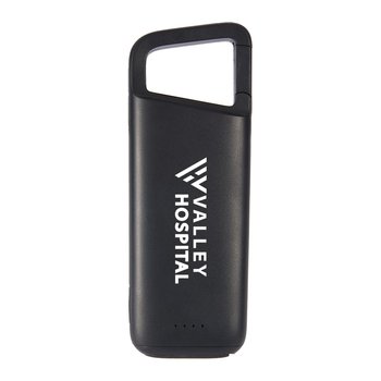 Clip Anywhere IPX5 Waterproof Charging Power Bank 5,000 mAh Type-C USB-A - Personalization Available from Positive Promotions