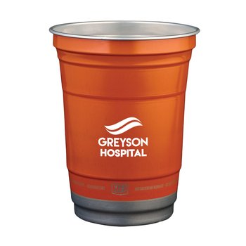 USA Made Recycled Aluminum Stadium Cup Top Cup by Ball 16 oz. - Personalization Available from Positive Promotions