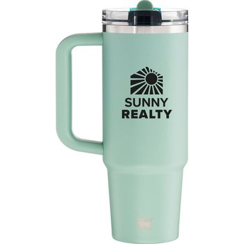Stanley Quencher ProTour Stainless Steel Tumbler with Pro Tour Flip Straw & Comfort Grip Handle 30o from Positive Promotions