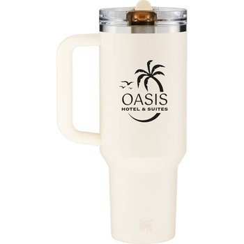 Stanley Quencher ProTour Stainless Steel Tumbler with Pro Tour Flip Straw & Comfort Grip Handle 40 from Positive Promotions