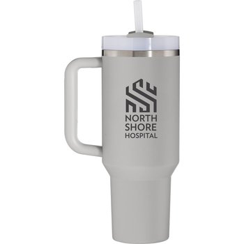 Stanley Quencher H2.0 FlowState? Stainless Steel Tumbler with 3-Position Lid & Comfort Grip Handle from Positive Promotions