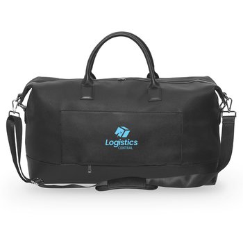 Leatherette Travel Duffel Bag with Laptop Pocket 16