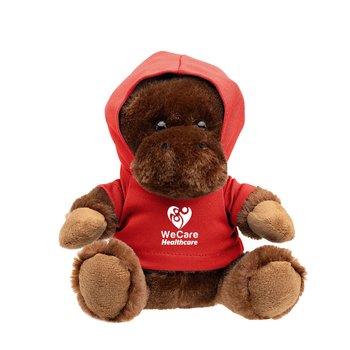 Mini Moose Stuffed Plushy Toy With Hoodie 6